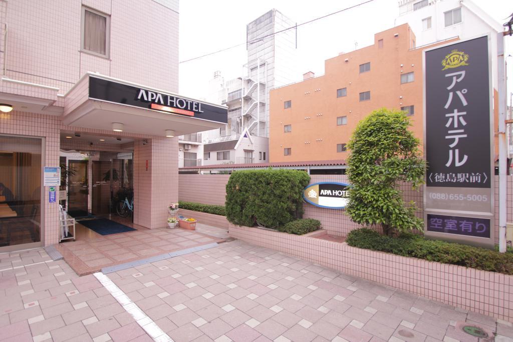Apa Hotel Tokushima Ekimae Buitenkant foto